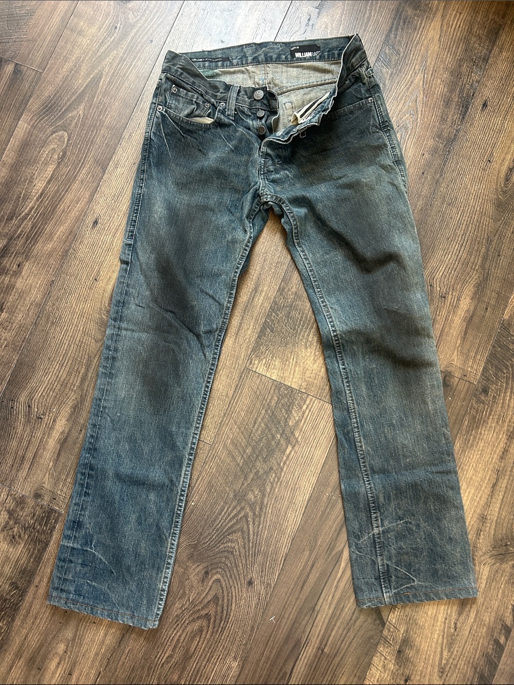 Y2K William Rast Jake Straight Jeans Size 30
